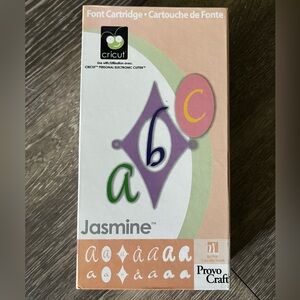 Cricut Jasmine - Font